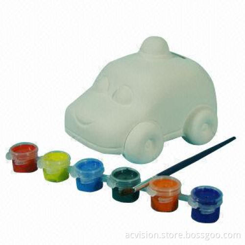 Ceramic car for drawing